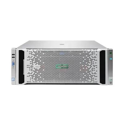 4Uラックサーバー HP DL580 Gen9 5 2.5インチディスク位置と 1200W ダブルパワー