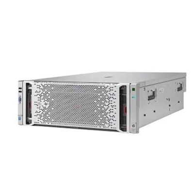 4Uラックサーバー HP DL580 Gen9 5 2.5インチディスク位置と 1200W ダブルパワー