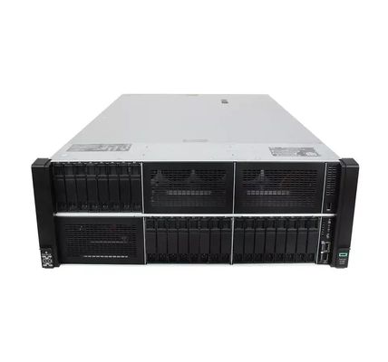 4Uラックサーバー HP DL580 Gen9 5 2.5インチディスク位置と 1200W ダブルパワー