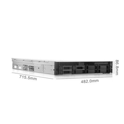 Dell Poweredge R740 サーバー Barebone 8 空っぽのバックプレーンとダブルポート ギガビットネットワーク