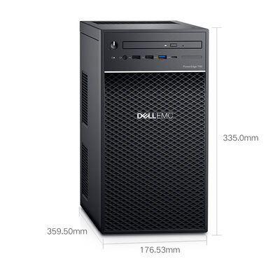デル パワー エッジ T40 シングルチャネルタワーケーブルサーバー Xeon G6400 8G 1T SATA DVDRW