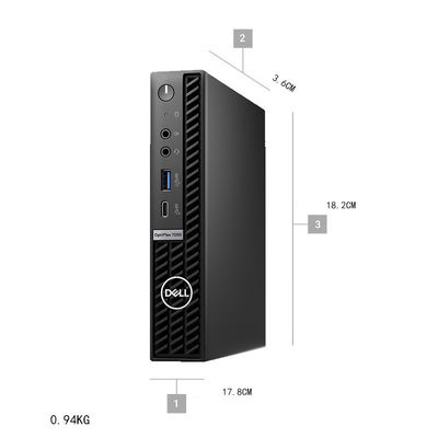 コンパクト デル オプティプレックス 7000 i7 i5 12代目 マイクロミニPC 8GB DDR4 RAM 256GBケースタワー