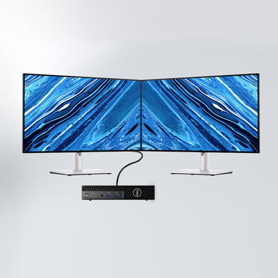 強力なデル オプティプレックス MFF マイクロデスクトップコンピュータ インテル B660 チップセット 8G DDR4 RAM 256G SSD