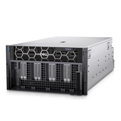 Dell PowerEdge XE9680 サーバー 2 Xeon 6430 CPU 1024GB RAM 480GB SSD と 5 3.2TB SSD
