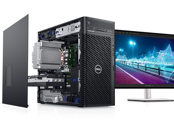 3.0GHzから4.6GHzまでのプロセッサ デル パワーエッジ 精密T3660 多機能ワークステーション