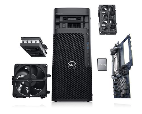 Windows 11 Pro AMD Ryzen 5945WX 8G 512G 2T T400-4G GPU 1350W デール ワークステーション デスクトップ PC