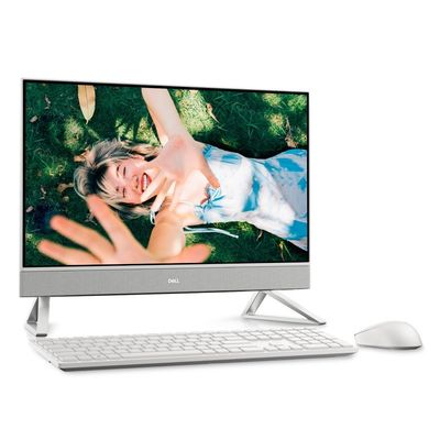Dell インスピロン IN5415 23.8&quot; AMD ライゼン R3-5425U 8GB 256GB SSD ホワイト オールインワン コンピュータ