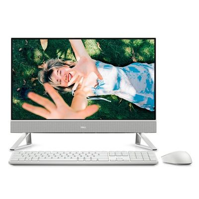 Dell インスピロン IN5415 23.8&quot; AMD ライゼン R3-5425U 8GB 256GB SSD ホワイト オールインワン コンピュータ
