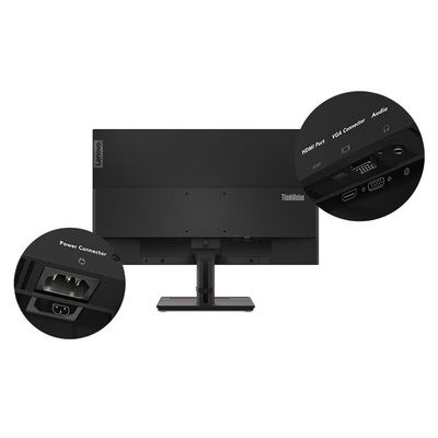 16 9 ディスプレイ比 レノボ ThinkVision S24E-20 23.8インチ FHD モニター