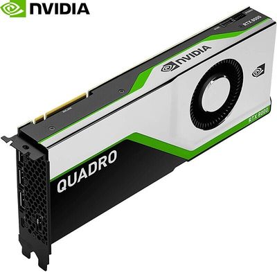 RTX8000 アドバンストグラフィックカード 12nmチッププロセスとディスプレイポート出力