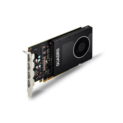 5G GDDR5X 160bit/200GBps Quadro P2200 プロのモデリングとレンダリングのためのグラフィックカード