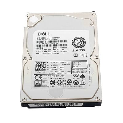 高容量 Dell 12T/16T/20T 7200rpm 3.5&quot; SAS SATA サーバー用機械ハードディスク